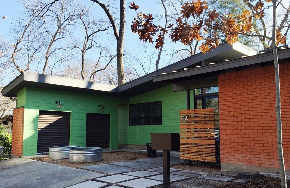 Exterior Barn Lighting Rustic with Midcentury Exterior Leed for Homes Gold