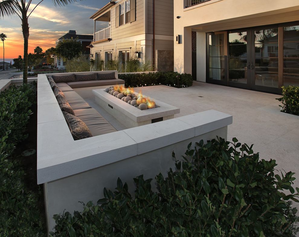 Gas Fire Pit Tables Costco with Contemporary Patio Built in Seating