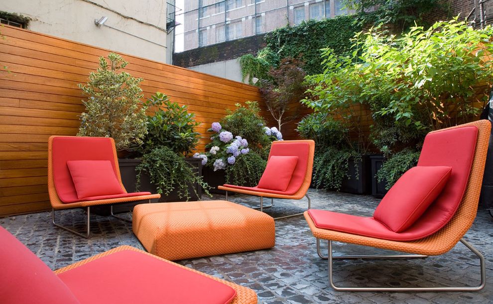 Hampton Bay Patio Furniture Replacement Cushions with Contemporary Patio Cobblestone Ipe Fence