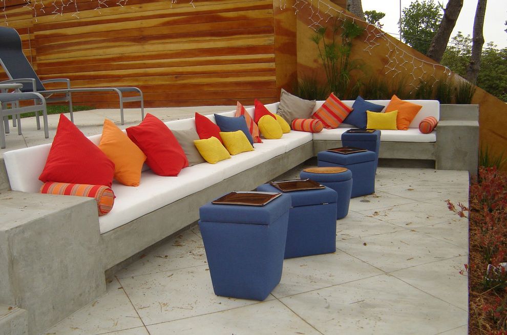 Hampton Bay Patio Furniture Replacement Cushions with Contemporary Patio Yellow