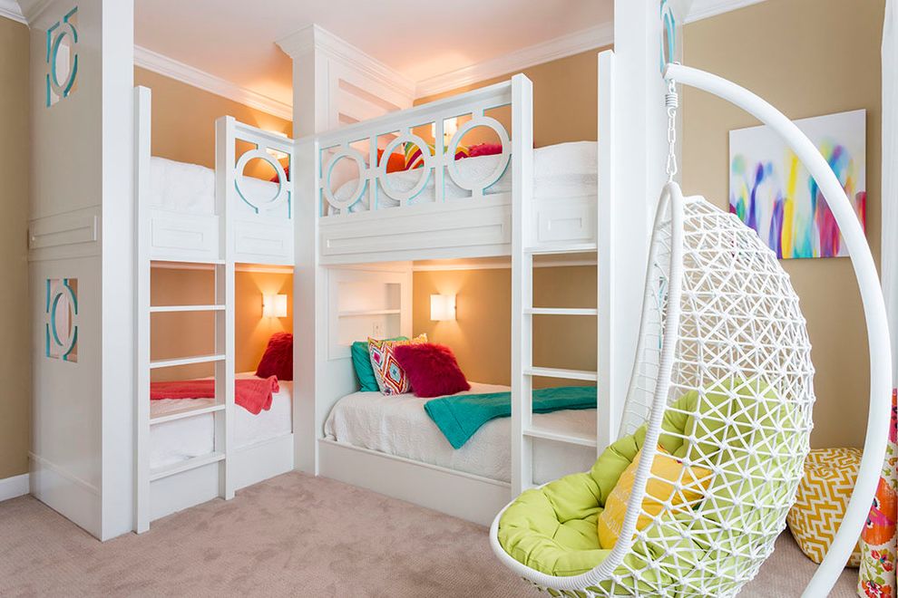 Havertys Bunk Beds with Transitional Kids Totally Mod