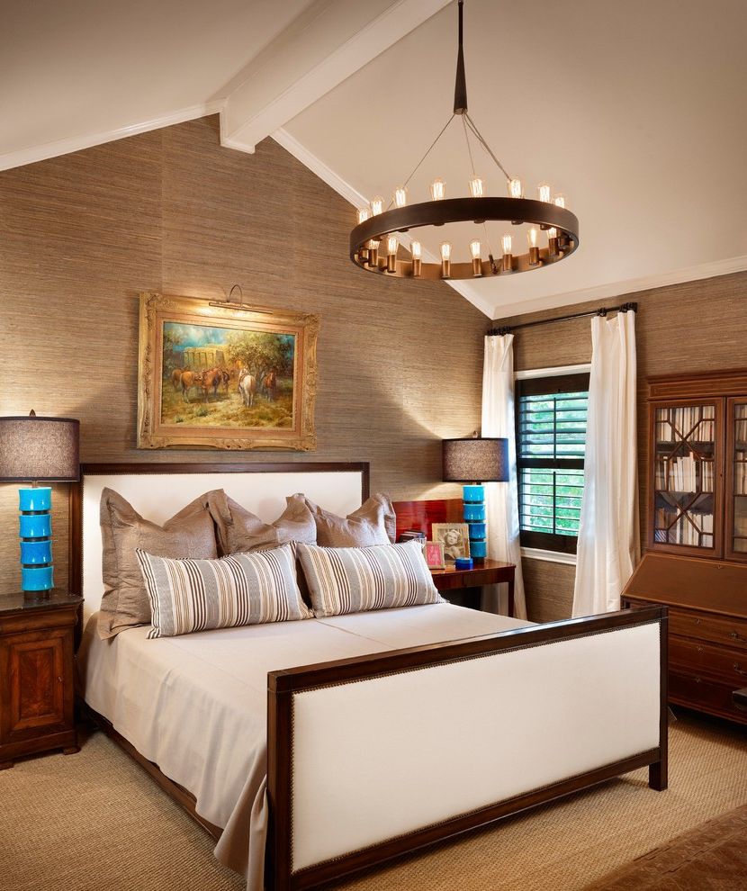 Inexpensive Chandeliers for Bedroom with Contemporary Bedroom Wood Cabinet