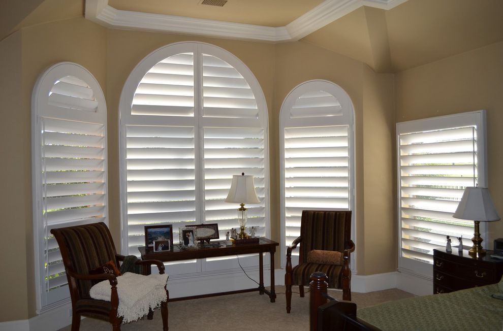 Inexpensive Window Shades with Traditional Bedroom Window Coverings