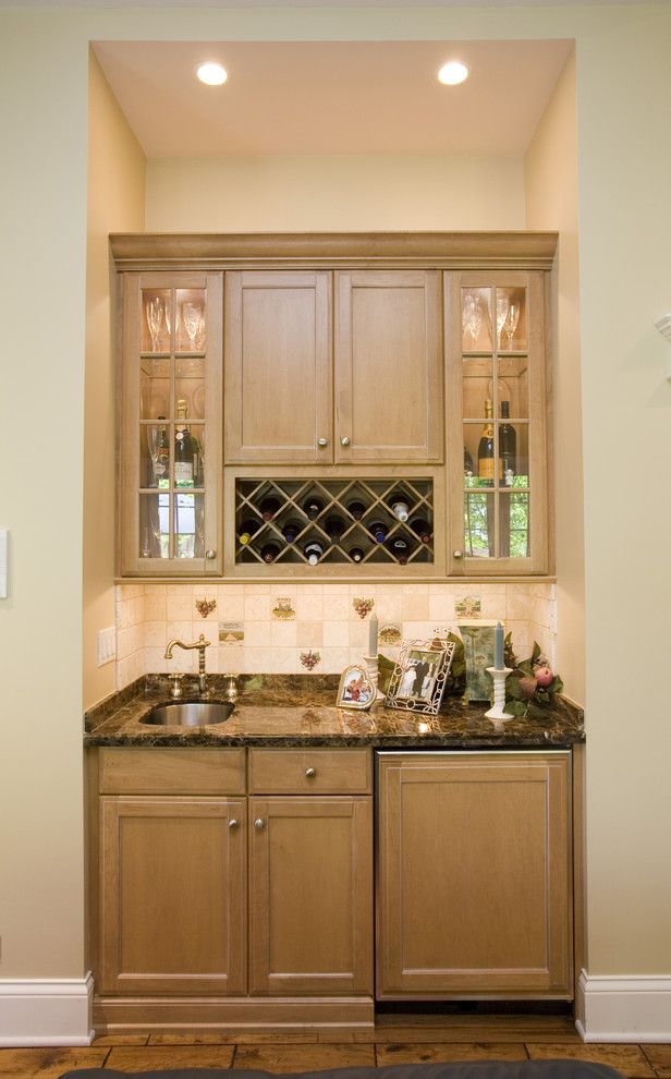 Keggerator with Traditional Kitchen Wine Refrigerator
