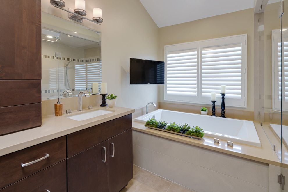 Kohler Freestanding Tub Faucet with Transitional Bathroom Chrome Hardware