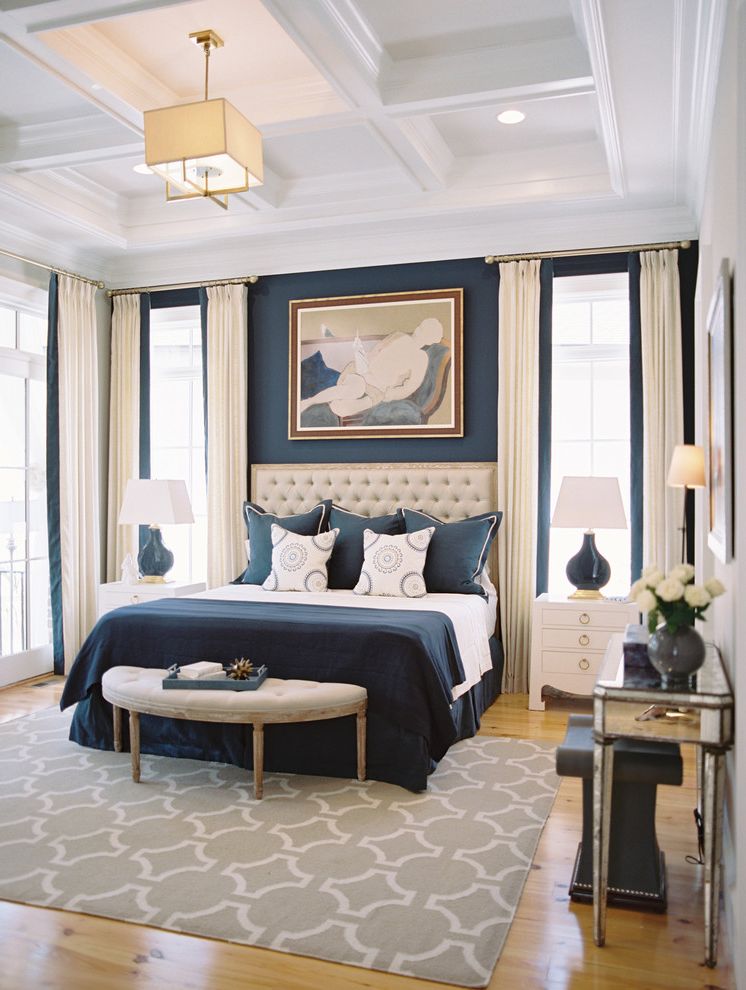 Levin Bedroom Sets with Transitional Bedroom Ceiling Light