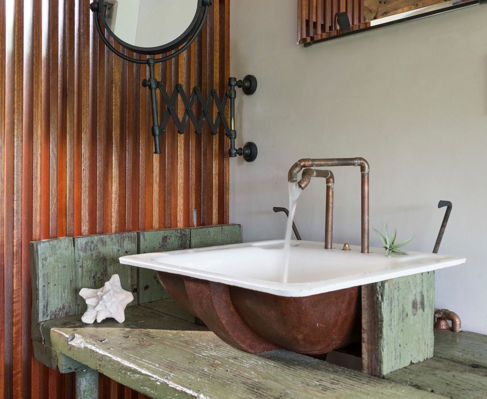Long Neck Dinosaurs with Contemporary Bathroom Contemporary