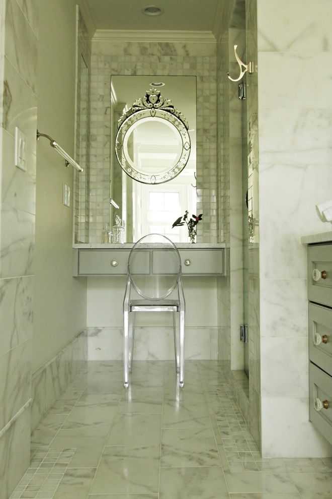 Lowes Vanity Mirrors with Transitional Bathroom Vanity