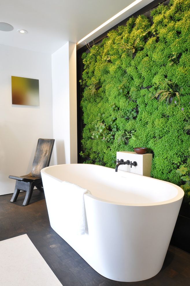 Mint Green Bathroom Rugs with Contemporary Bathroom White Wall