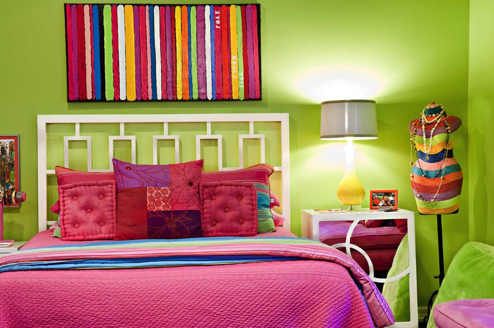 Mint Green Bathroom Rugs with Eclectic Kids Pink Throw Pillow