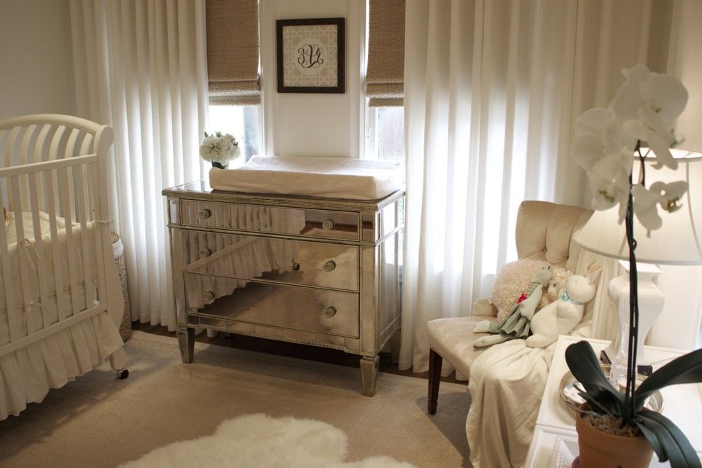 Mirrored Dresser Target with Traditional Spaces Ideas for Baby Boy Nursery