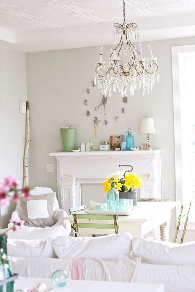 Orb Chandelier Lowes with Shabby Chic Style Dining Room Crystal Chandelier