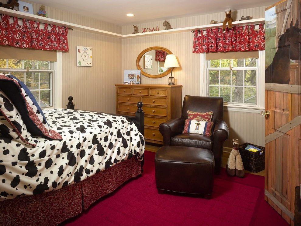 Ottoman with Shelf Underneath with Eclectic Kids Decorative Pillow