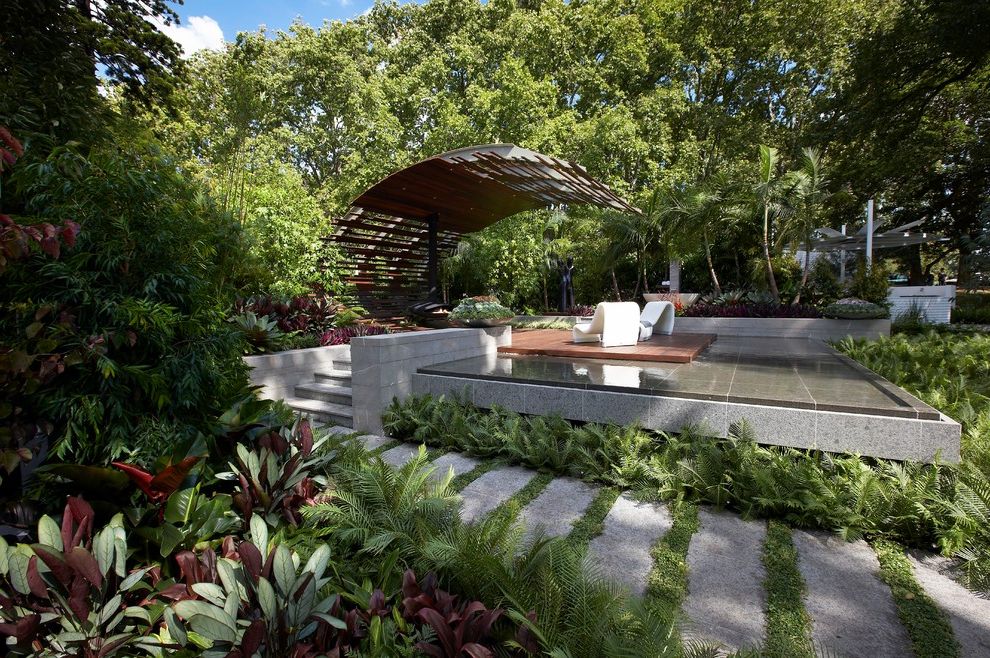 Outdoor Roll Up Shades Lowes with Contemporary Landscape Covered Outdoor Spaces