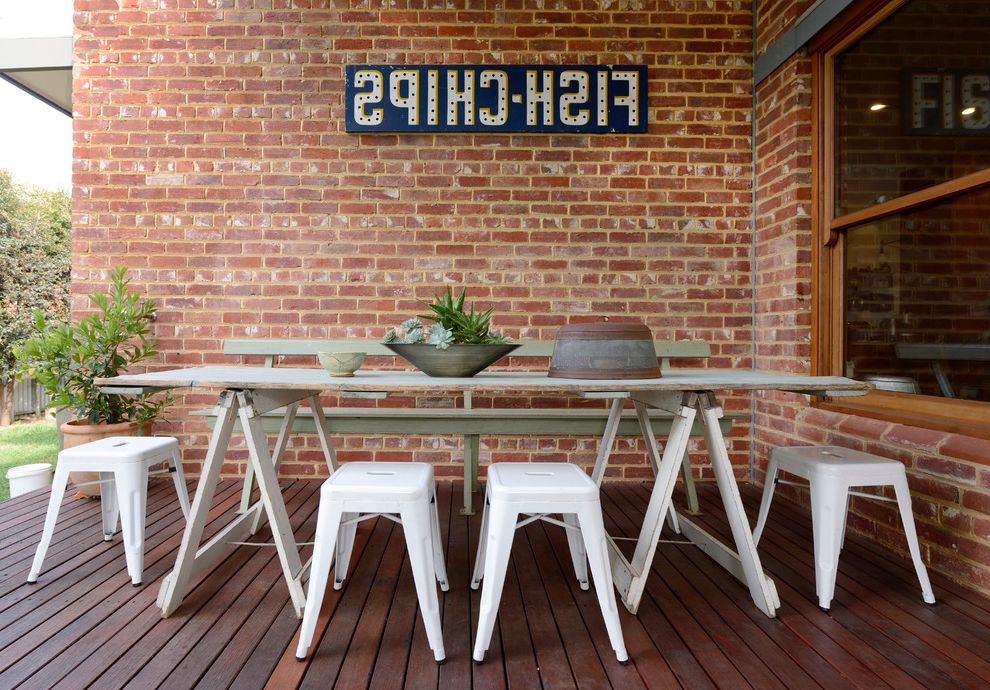 Outdoor Table with  Deck Australian