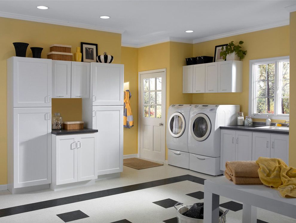 Patio Dining Sets with Contemporary Laundry Room White Laundry Room