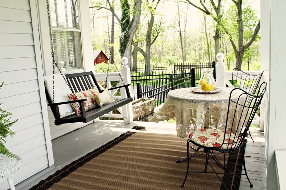 Porch Swings with Traditional Porch Traditional