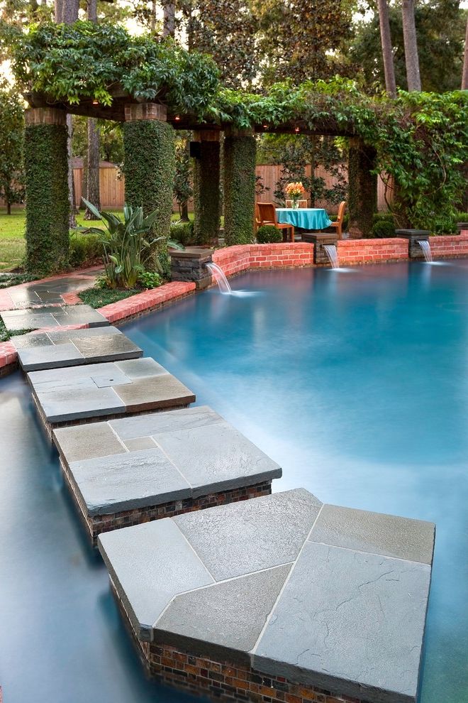 Ragalta Water Dispenser with Eclectic Pool Water Feature