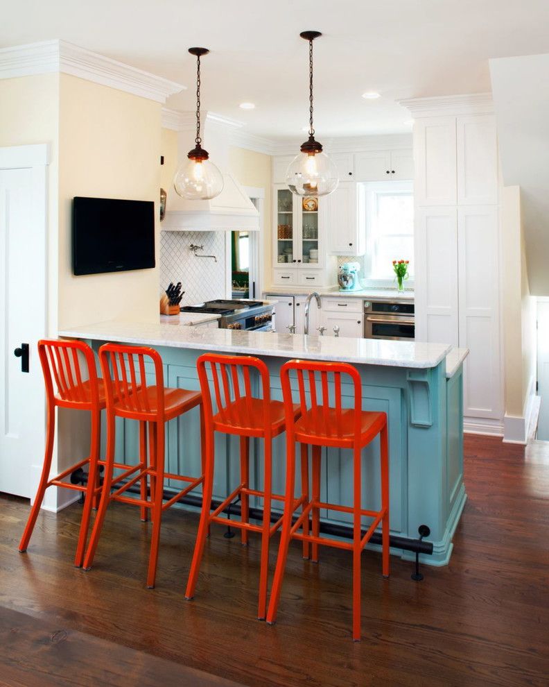Red Bar Stools Target with Traditional Kitchen Eat in Kitchen