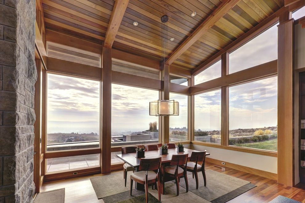 Refrigerators at Lowes with Modern Dining Room Clerestory Windows