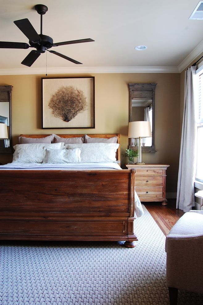 Restoration Hardware Dog Bed with Beach Style Bedroom Rustic