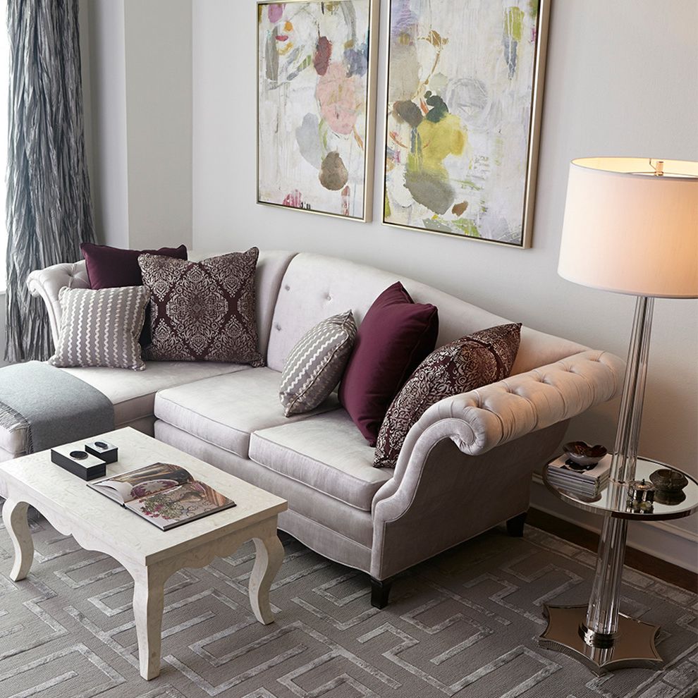 Sofia Vergara Sofa Collection with  Spaces