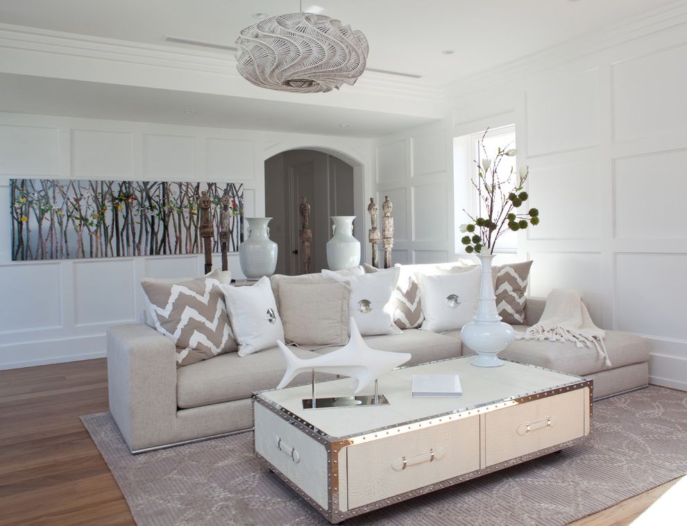 Trunk Coffee Table Target with Contemporary Living Room Den