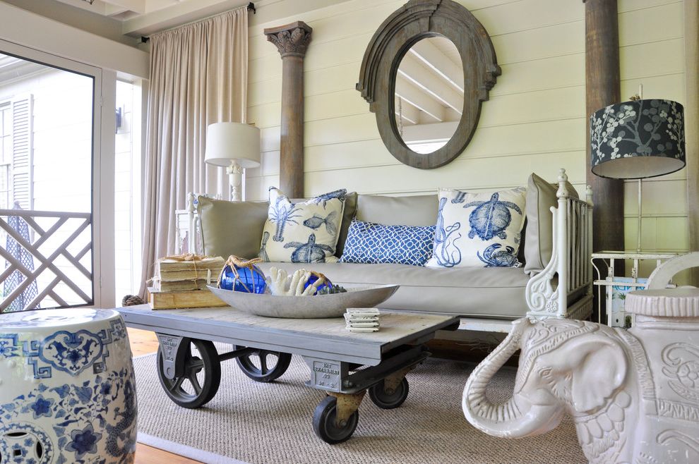 Trunk Coffee Table Target with Eclectic Porch Elephant Statue