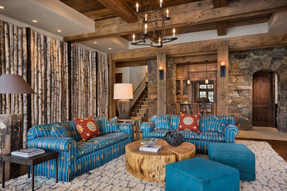 Trunk Coffee Table Target with Rustic Family Room Moroccan Rug