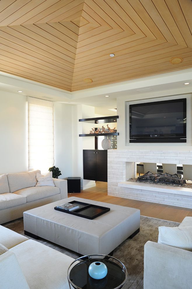 Tv Stand Fireplace Costco with Beach Style Living Room Tv Above Fireplace