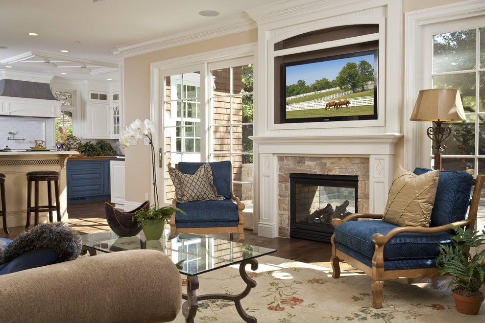 Tv Stand Fireplace Costco with Traditional Living Room French Doors