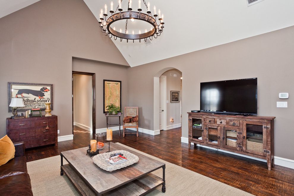 Tv Stands Costco with Traditional Family Room Brown Sofa