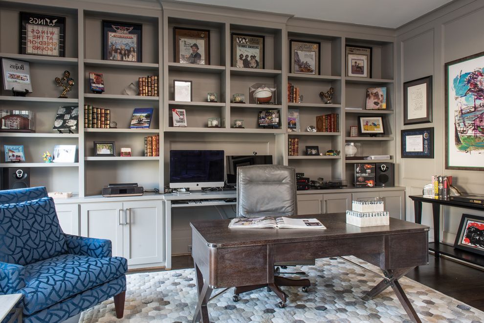 Twin Sleeper Sofa Ikea with Transitional Home Office Open Shelves