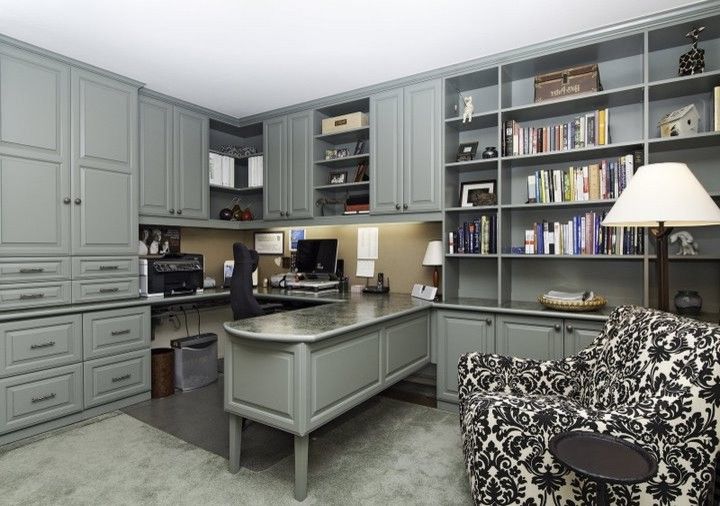 U Shaped Desk Ikea with Traditional Home Office Traditional