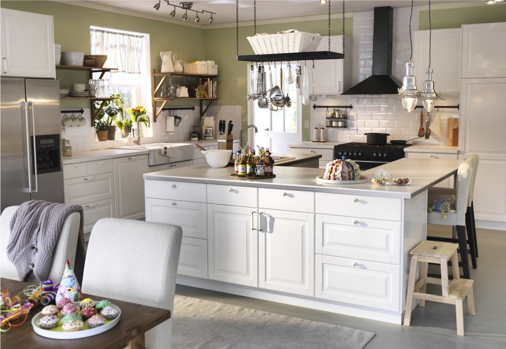 U Shaped Desk Ikea with Traditional Kitchen Traditional