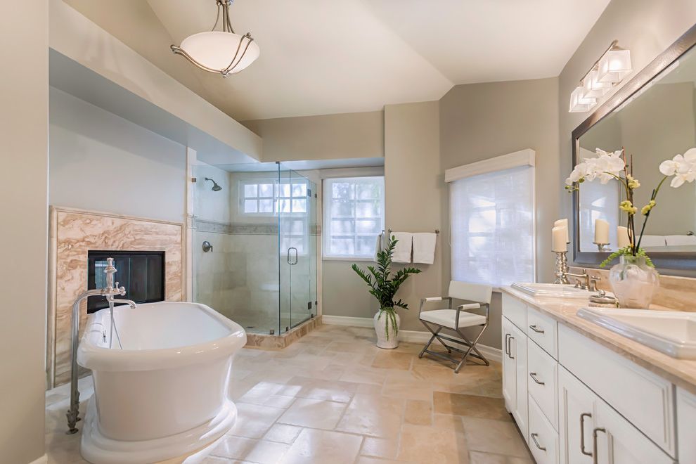 Verona at Silver Hill Apartments with Transitional Bathroom High Ceilings
