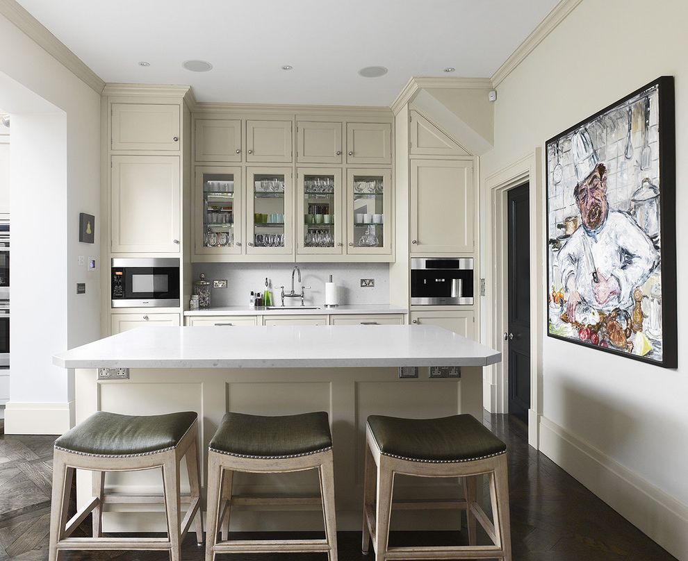 Wayfair Counter Stools with Contemporary Kitchen Wall Art