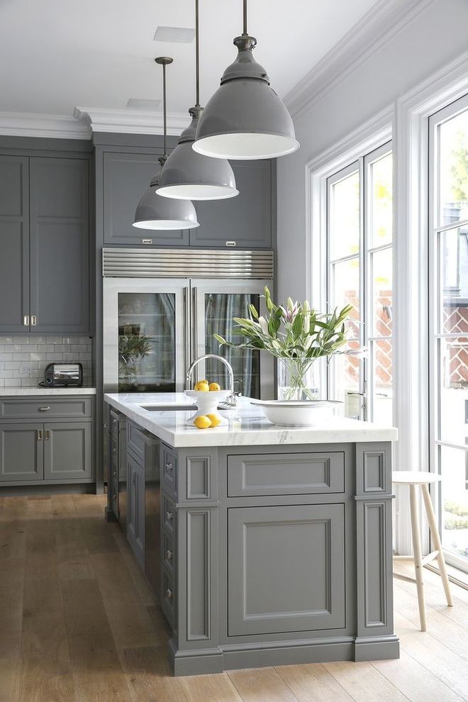Wayfair Media Cabinet with Transitional Kitchen Large Windows