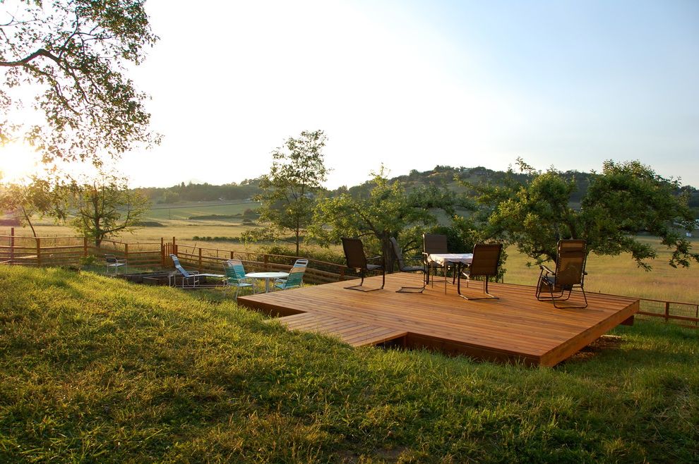 Wedding Registry Finder with Contemporary Deck Outdoor Seating
