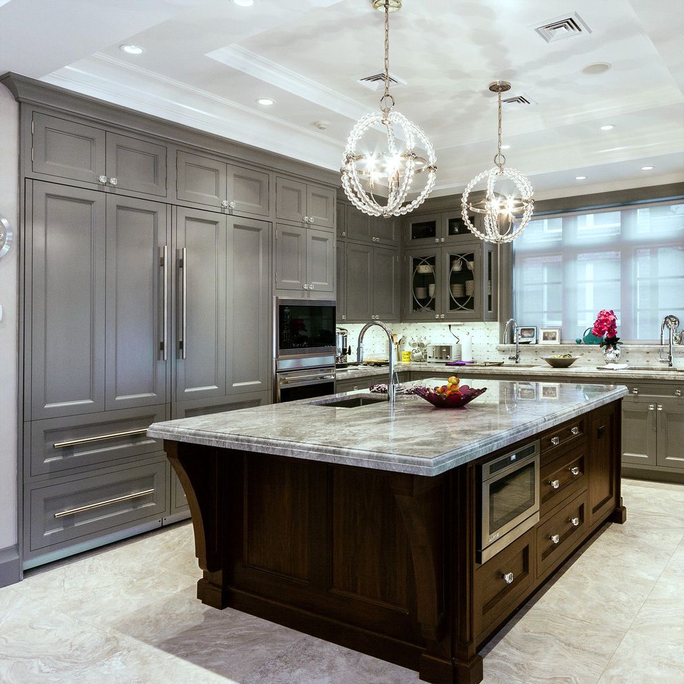 Wedding Registry Finder with Traditional Kitchen Marble