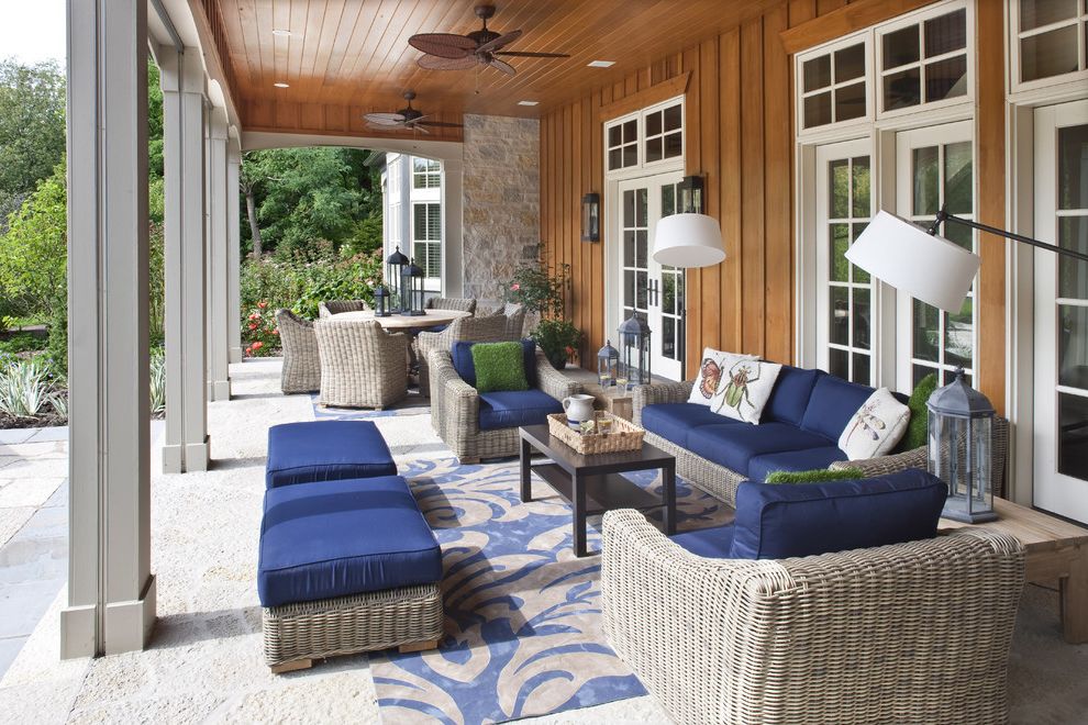 Wilson and Fisher Patio Furniture Manufacturer with Traditional Porch Outdoor Ceiling Fan
