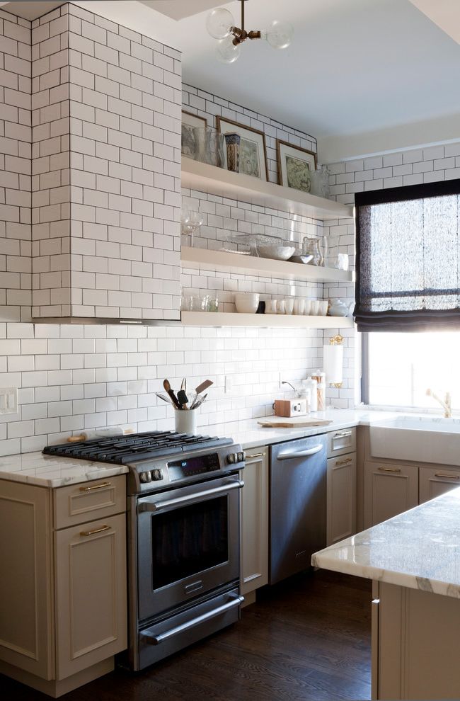 18 Inch Dishwasher Reviews Transitional Kitchen with Custom Hood