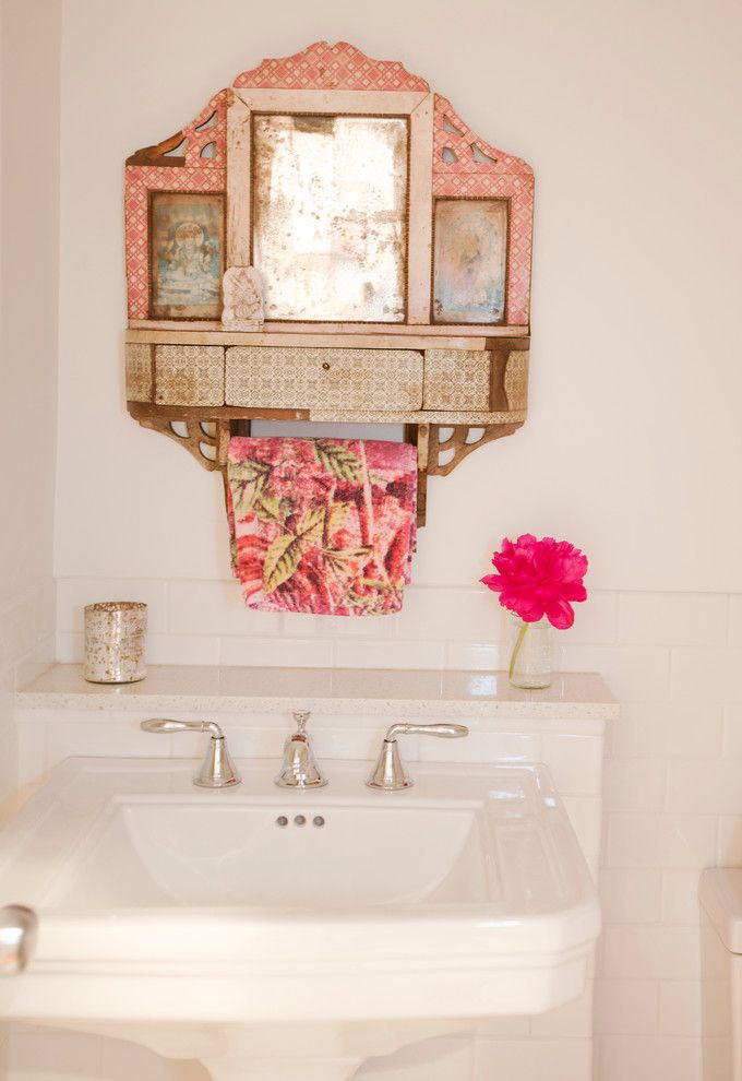 4states Chrome Shop Shabby Chic Style Bathroom with Towel Bars