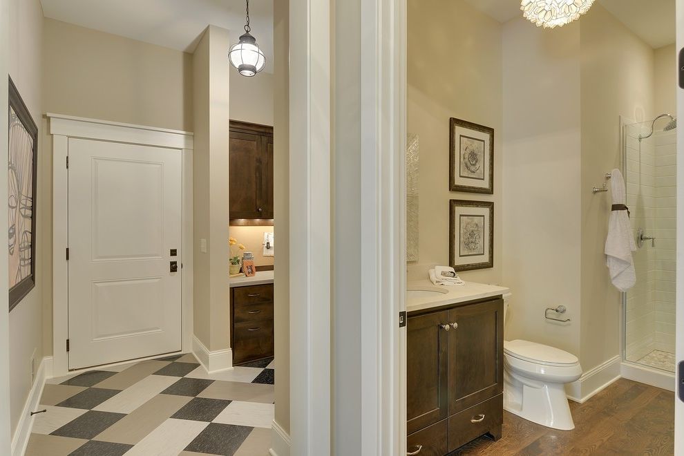 American Standard 2034.014 020 Traditional Bathroom with Laundry Room