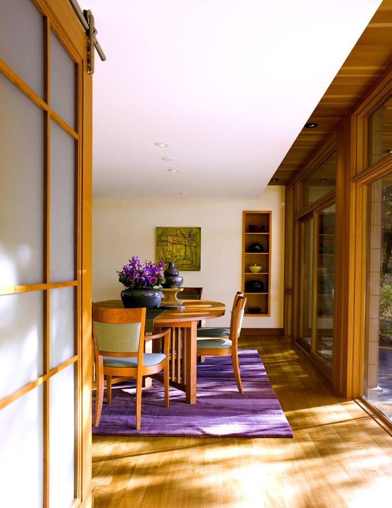 Area Rugs at Target Contemporary Dining Room with Neutral Colors