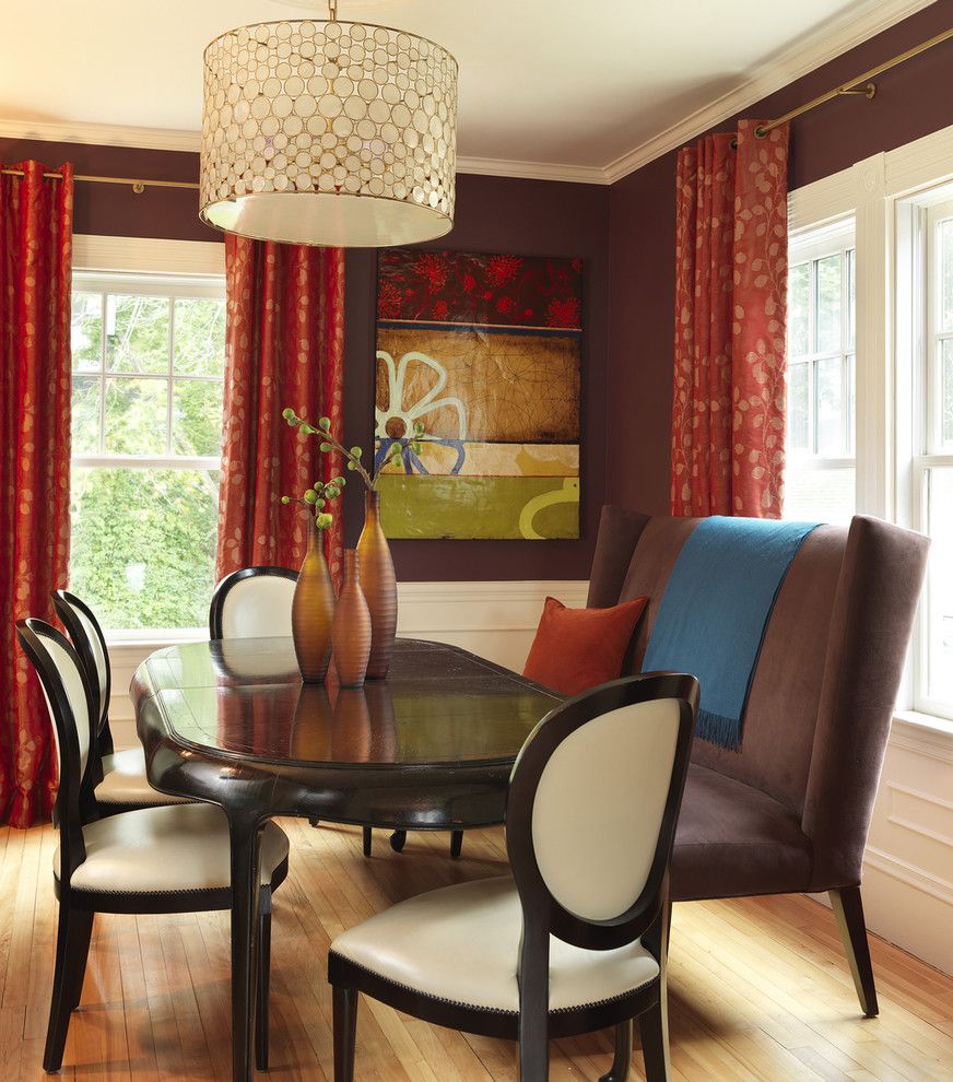 Cheap Parsons Chairs Contemporary Dining Room with Louis Chair
