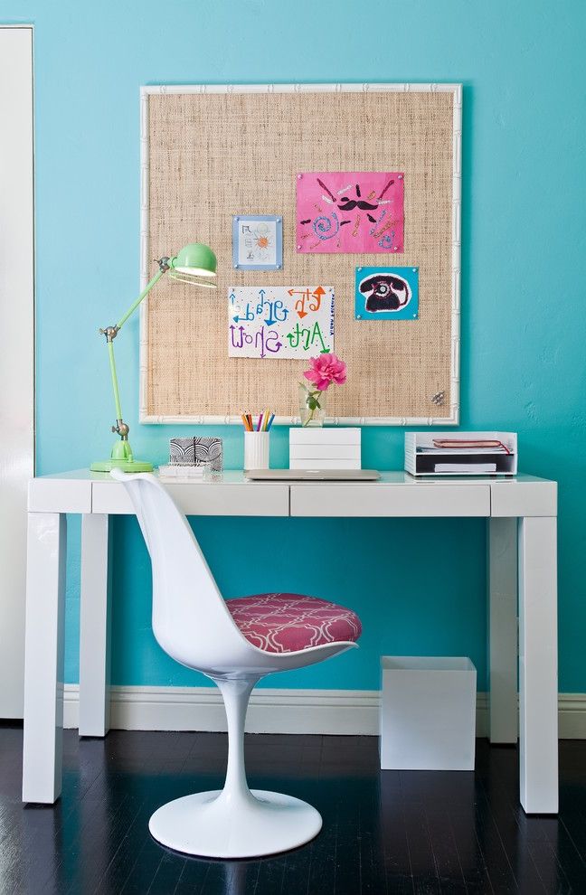 Cheap Parsons Chairs Contemporary Kids with Bulletin Board