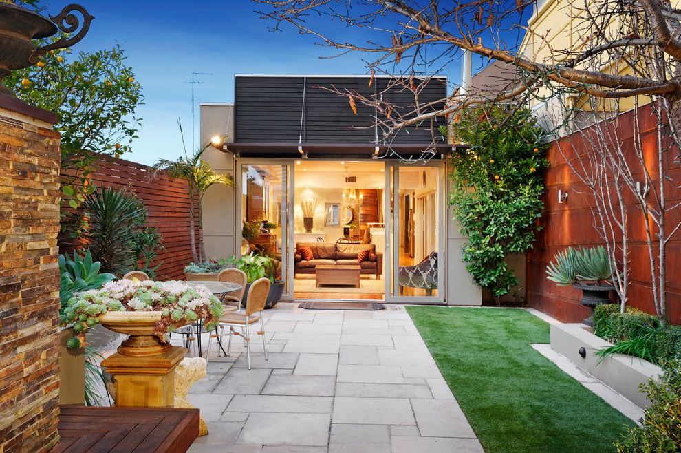Cost of Concrete Patio Contemporary Patio with Patio Furniture