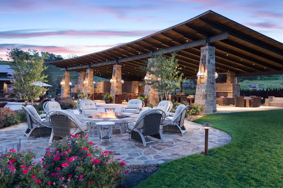 Cost of Concrete Patio Craftsman Patio with Wrought Iron Lighting