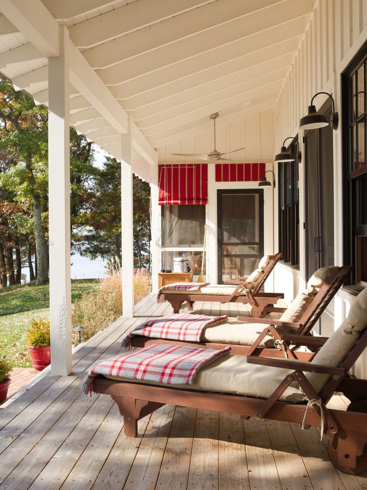 Costco Lounge Chairs Farmhouse Porch with Country